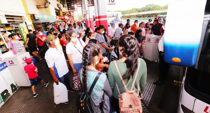 Por festividades, la Terminal de Ómnibus registra cerca de 13.000 pasajeros por día