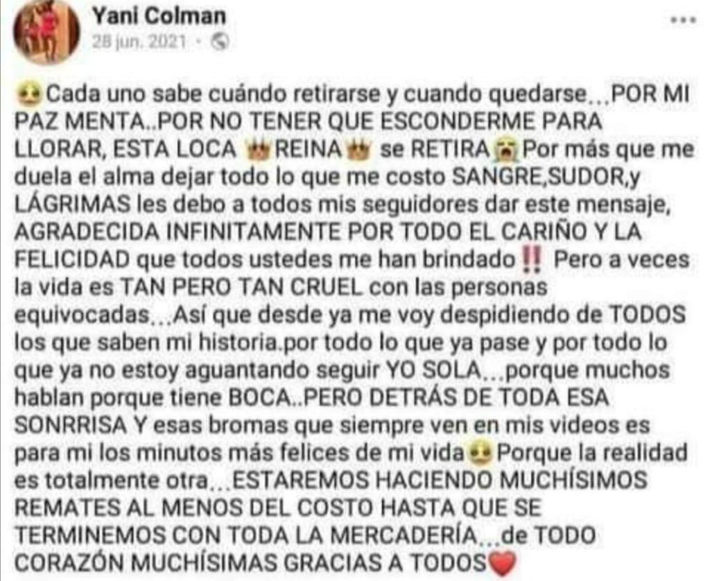 ¿Se estaba despidiendo y nadie se dio cuenta? ¿Se estaba despidiendo y nadie se dio cuenta?