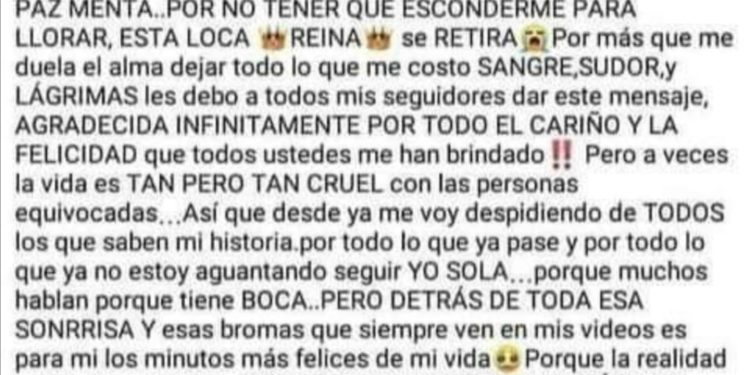 ¿Se estaba despidiendo y nadie se dio cuenta? ¿Se estaba despidiendo y nadie se dio cuenta?