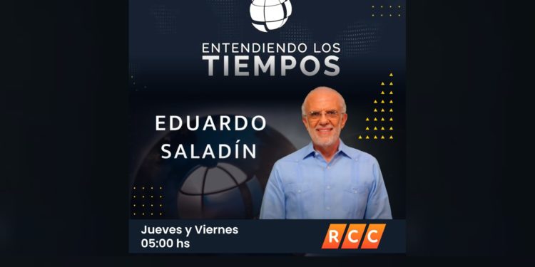 «Entendiendo los tiempos» con Eduardo Saladín llega a las pantallas de la RCC