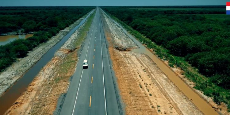 La ruta Bioceánica llega a los 247,63 kilómetros asfaltados
