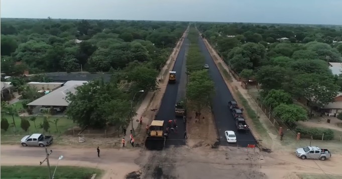 Nueva ruta permite una mejor transitabilidad entre Filadelfia y Loma Plata