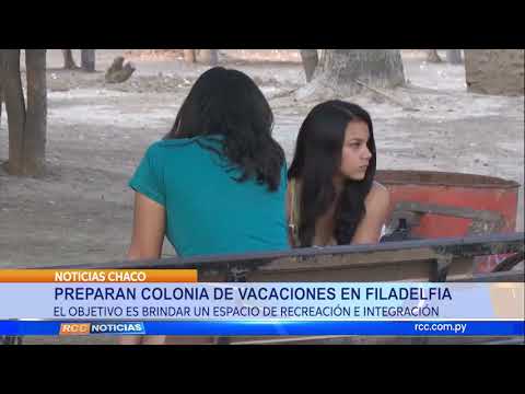 PREPARAN COLONIA DE VACACIONES EN FILADELFIA