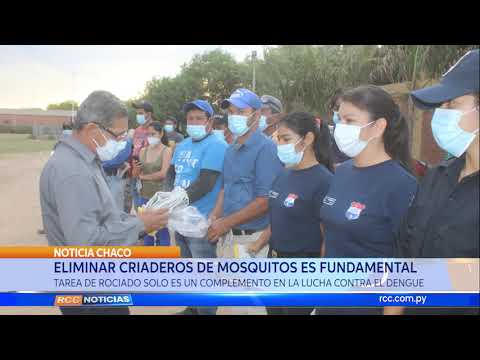 ELIMININAR CRIADEROS DE MOSQUITOS ES FUNDAMENTAL