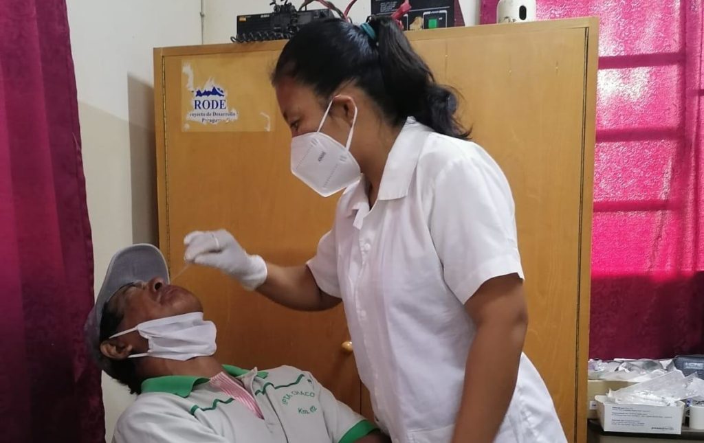 Realizan test de antígeno gratuito en Unidades de Salud de la Familia de Boquerón