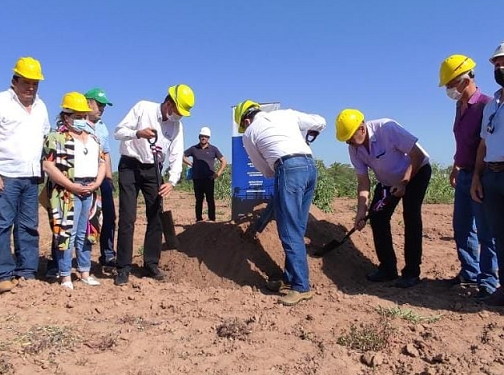 Crédito Agrícola de Habilitación inicia construcción de su sede en Loma Plata