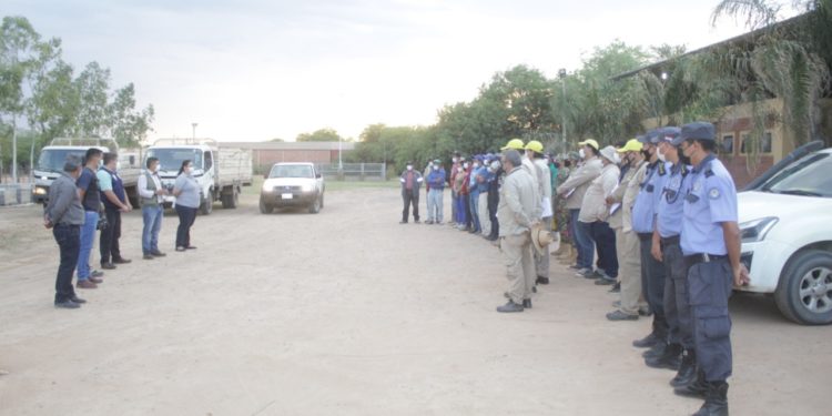 Arrancó minga ambiental en Filadelfia Arrancó minga ambiental en Filadelfia
