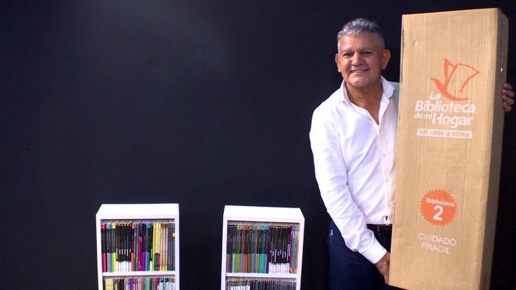 «Mi mayor sueño es que en cada hogar y escuela haya al menos una biblioteca»