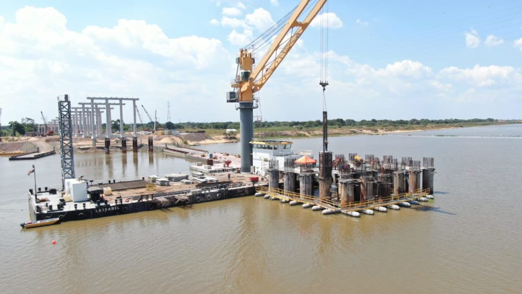 Realizan exitosa prueba dinámica en el Puente Héroes del Chaco