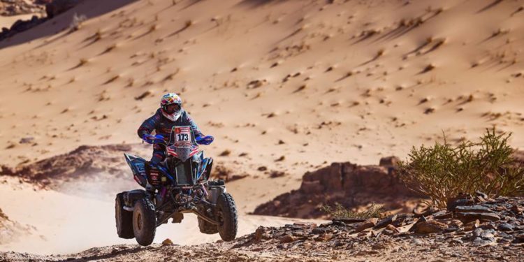 Copetti al frente en la etapa 9 Copetti al frente en la etapa 9