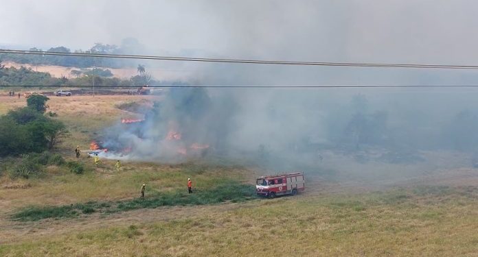 Autoridades coordinan adquisición de insumos para el combate de incendios