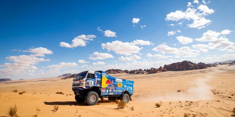 Karginov da el golpe y comanda el 1-2-3 de Kamaz Karginov da el golpe y comanda el 1-2-3 de Kamaz