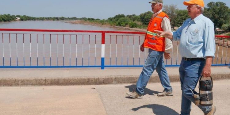 Refuerzo del muro demuestra efectividad durante primeras crecidas río del Pilcomayo