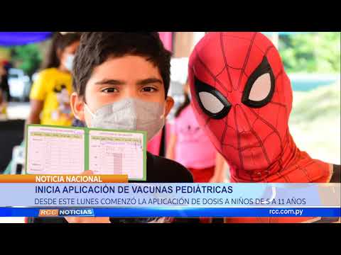 INUCIAN APLICACIÓN DE VACUNAS PEDIÁTRICAS