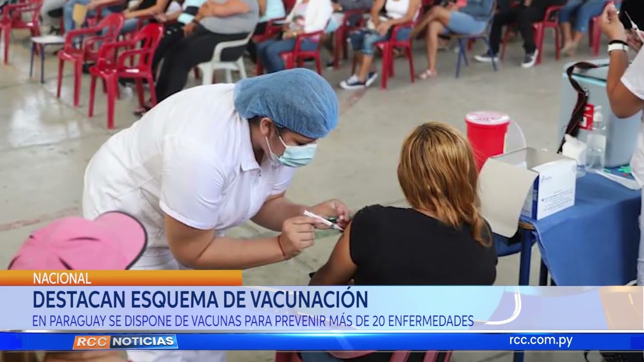 DESTACAN ESQUEMA DE VACUNACIÓN