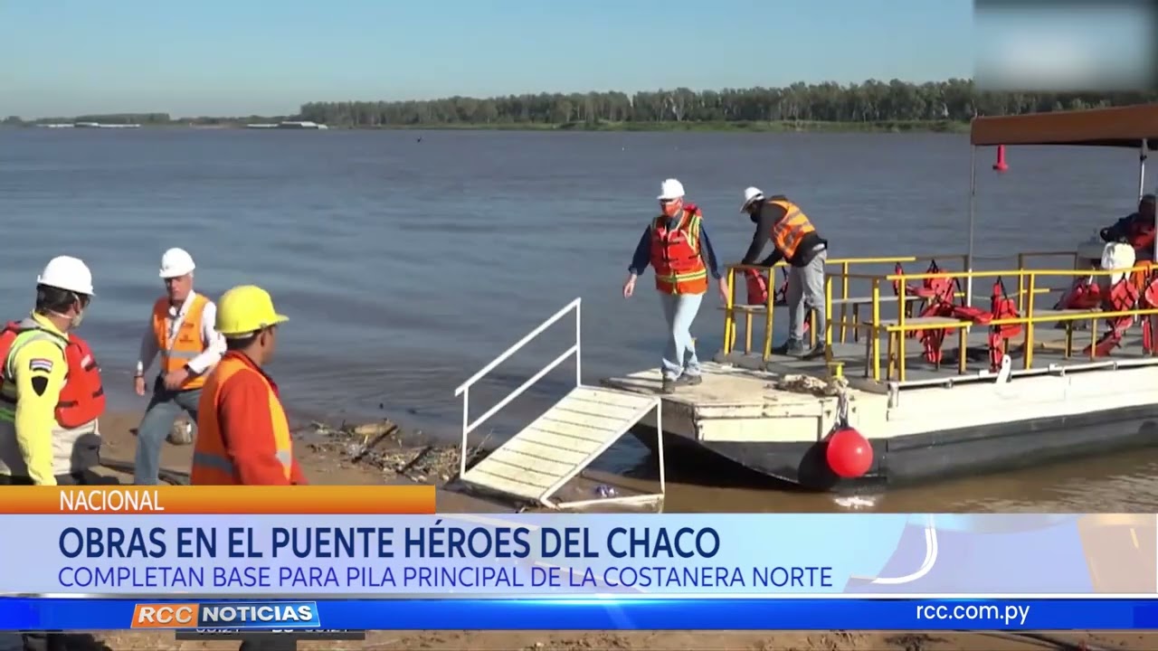 OBRAS EN EL PUENTE HÉROES DEL CHACO