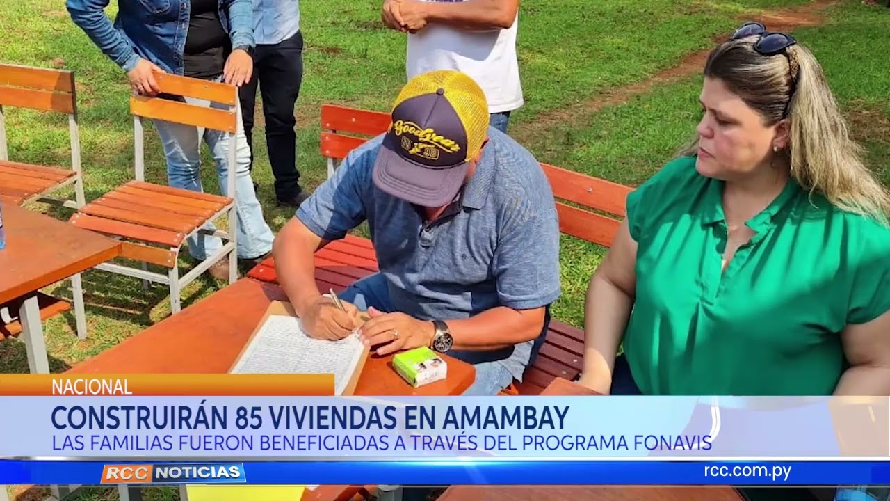 CONSTRUIRÁN 85 VIVIENDAS EN AMAMBAY