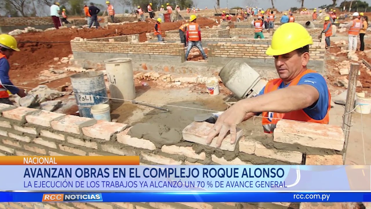AVANZAN OBRAS EN EL COMPLEJO ROQUE ALONSO