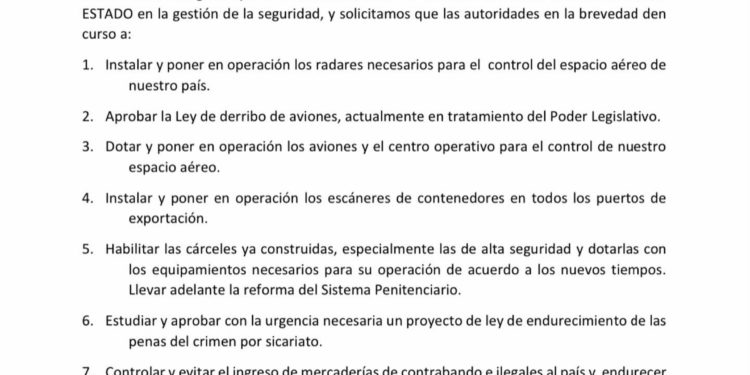 No hay república ni desarrollo con violencia y crimen, afirma gremio productivo No hay república ni desarrollo con violencia y crimen, afirma gremio productivo