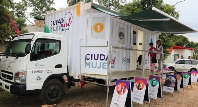 Ciudad Mujer Móvil realizará su primera parada del año este viernes en Itapúa