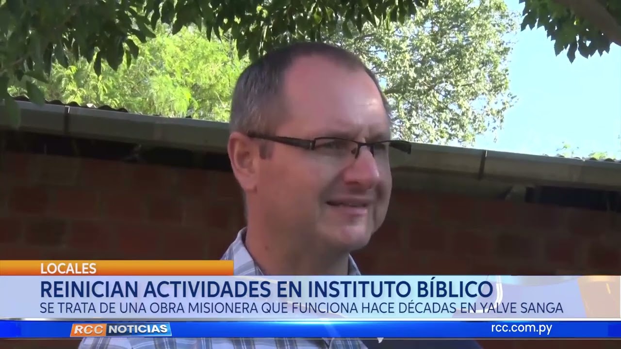 REINICIAN ACTIVIDADES EN INSTITUTO BÍBLICO