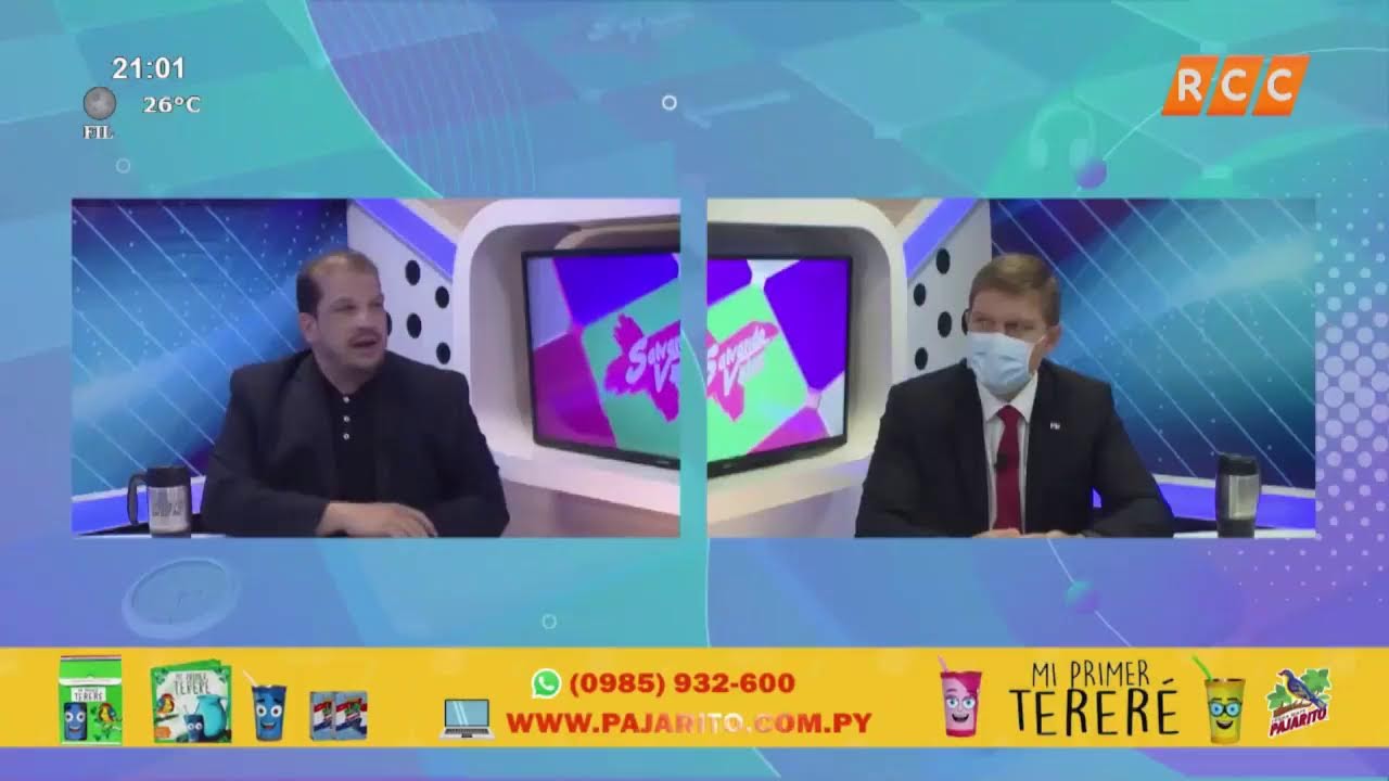 Salvando Vidas – Entrevista al Ministro de Educación Juan M. Brunetti #paraguay