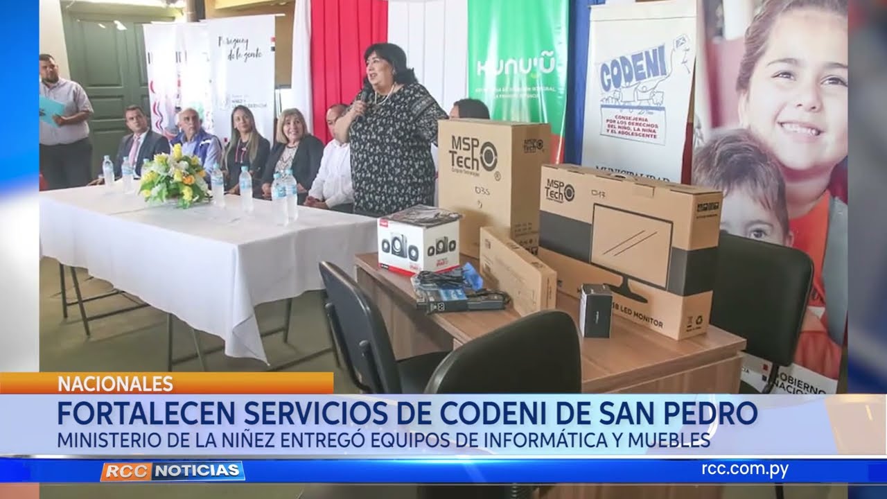 FORTALECEN SERVICIOS DE CODENI DE SAN PEDRO