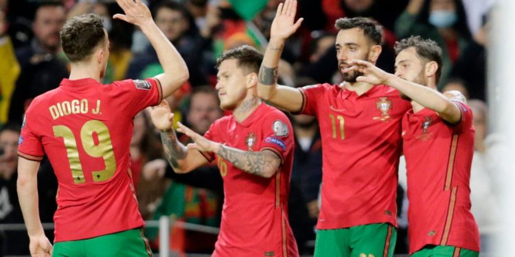 Con un doblete de Bruno Fernandes, Portugal clasificó a Qatar 2022 Con un doblete de Bruno Fernandes, Portugal clasificó a Qatar 2022