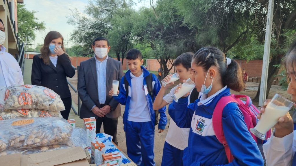 Destacan importante beneficio de alimentación en escuelas del chaco Destacan importante beneficio de alimentación en escuelas del chaco
