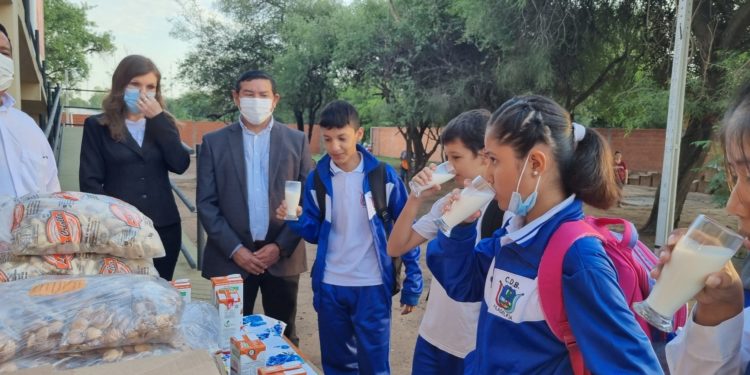 Destacan importante beneficio de alimentación en escuelas del chaco Destacan importante beneficio de alimentación en escuelas del chaco