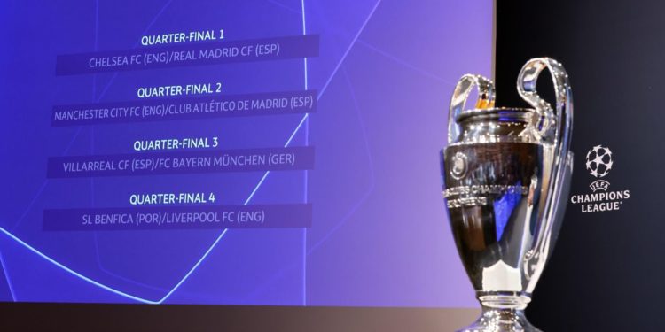 Champions League: Definidos los emparejamientos de cuartos de final
