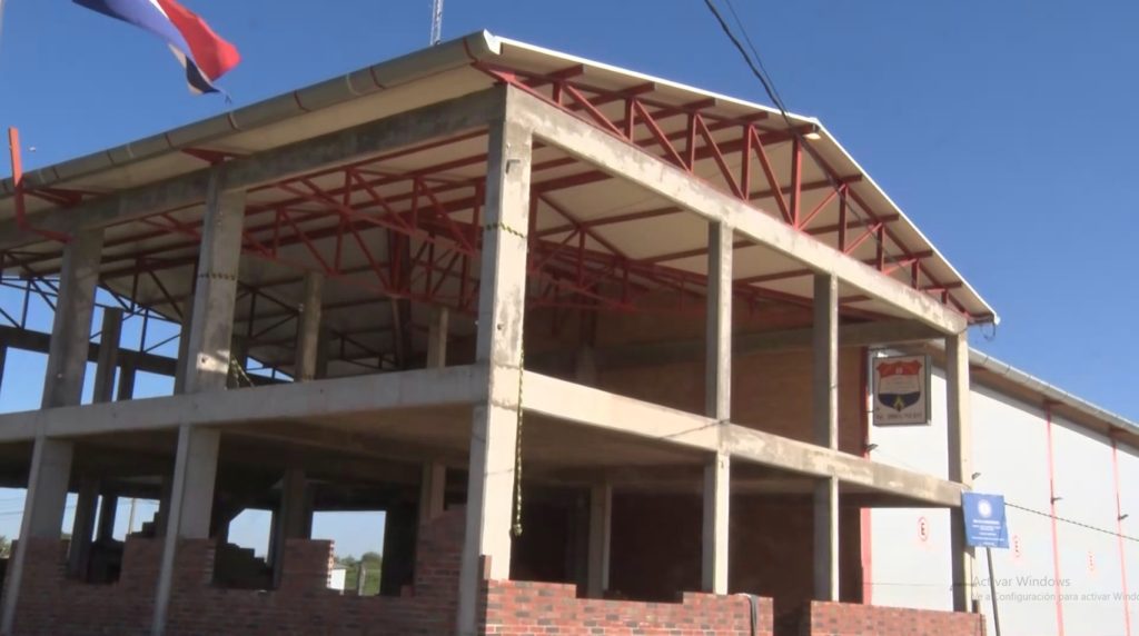 Inician última etapa de la construcción del cuartel de Bomberos Voluntarios de Filadelfia