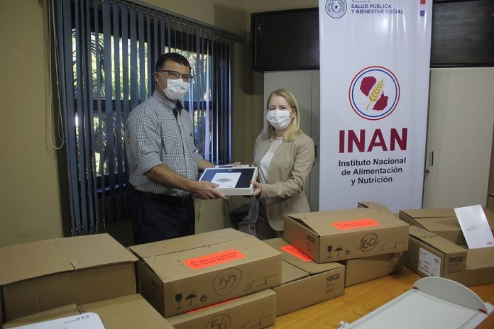 INAN recibe equipos para la estrategia de nutrición y fortalecimiento de servicios de salud