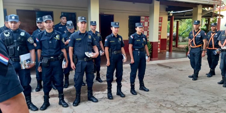 Si hay esperanza retomó sus actividades beneficiando a agentes policiales de Villa Elisa