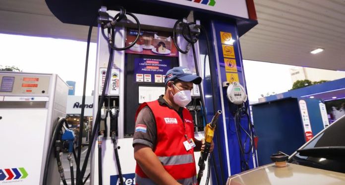 Petropar reducirá precios de combustibles