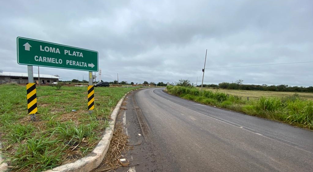 VIDEO: Viajar con lluvia a Carmelo Peralta ya es posible gracias a la Ruta Bioceánica