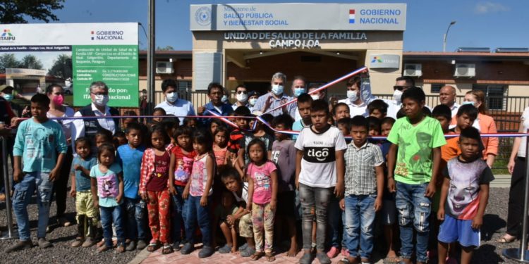 Gobierno inauguró dos modernas USF en el Chaco, construidas y equipadas por Itaipu Gobierno inauguró dos modernas USF en el Chaco, construidas y equipadas por Itaipu