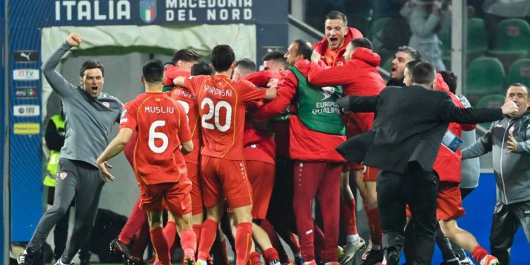 Macedonia hace historia y deja a Italia sin Mundial