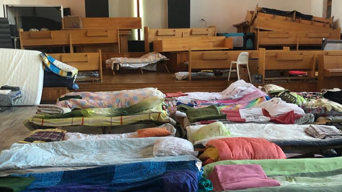 Iglesias Polacas y Ucranianas se unen mano a mano en acción humanitaria.