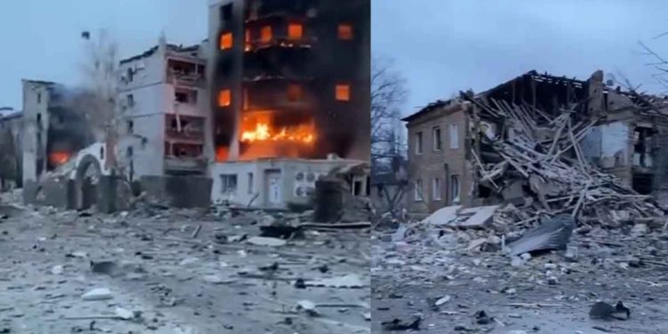 Continúan los ataques aéreos rusos, dirigidos tanto a infraestructuras militares como civiles. Continúan los ataques aéreos rusos, dirigidos tanto a infraestructuras militares como civiles.