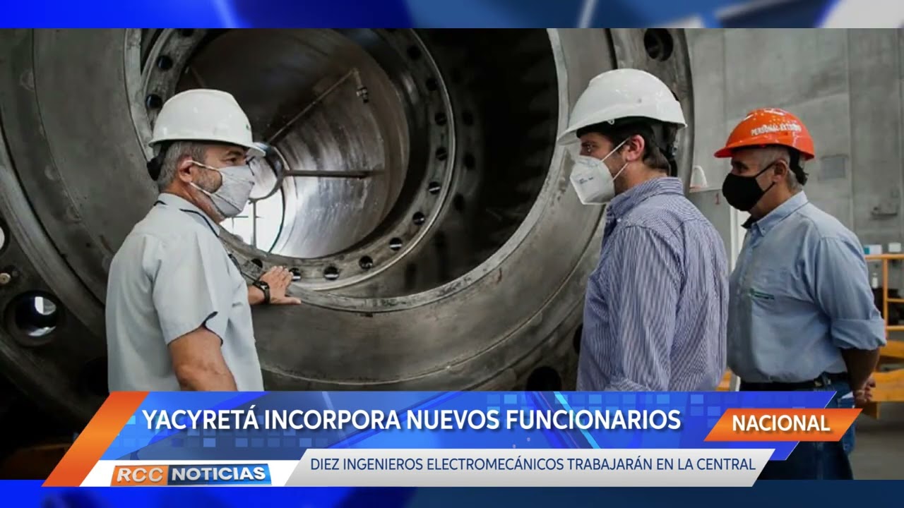 YACYRETÁ INCORPORA NUEVOS FUNCIONARIOS