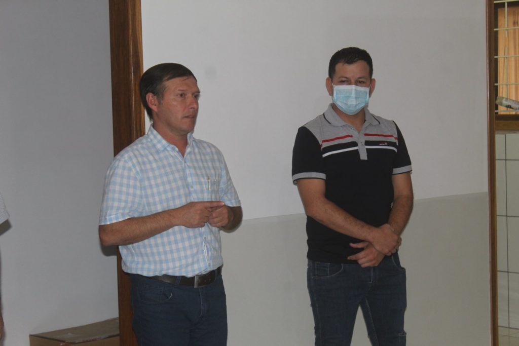 Asumió el nuevo administrador en el Puesto de Salud Amistad de la ciudad de Filadelfia