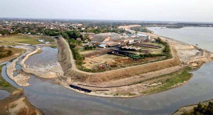 Fase A de la Defensa Costera de Pilar tiene un avance del 65%