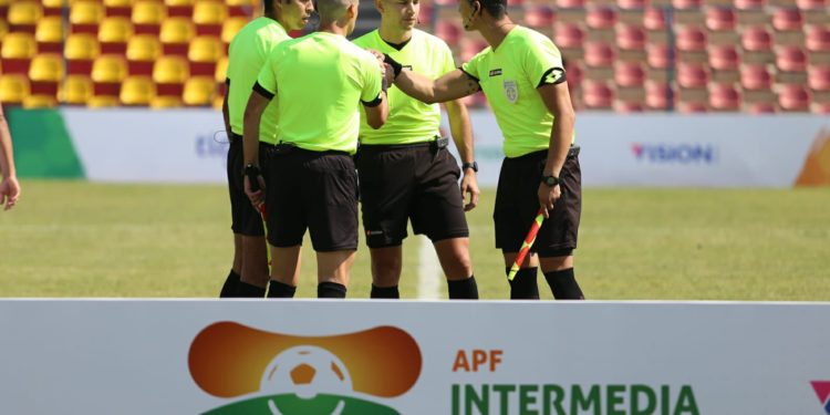 Árbitros para la quinta jornada de la Intermedia