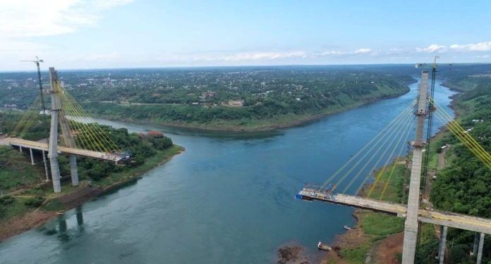 Puente de la Integración ya supera el 81% de avance en su construcción Puente de la Integración ya supera el 81% de avance en su construcción