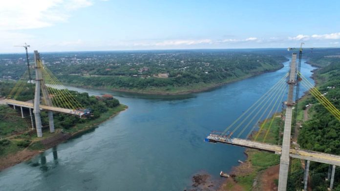 Puente de la Integración ya supera el  81% de avance en su construcción