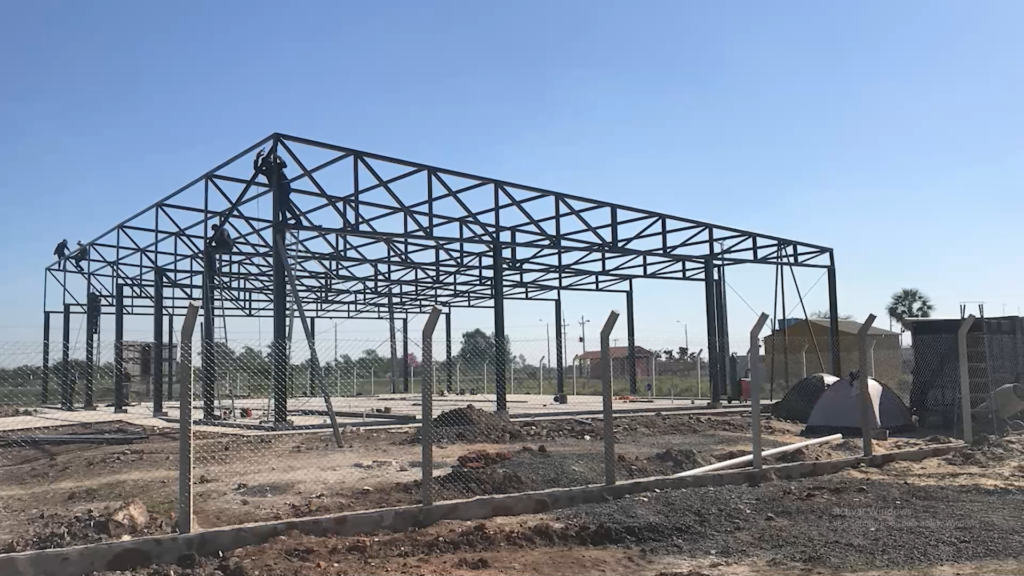 Empresa líder en fabricación y montaje de tinglados registró un repunte de trabajo tras pandemia