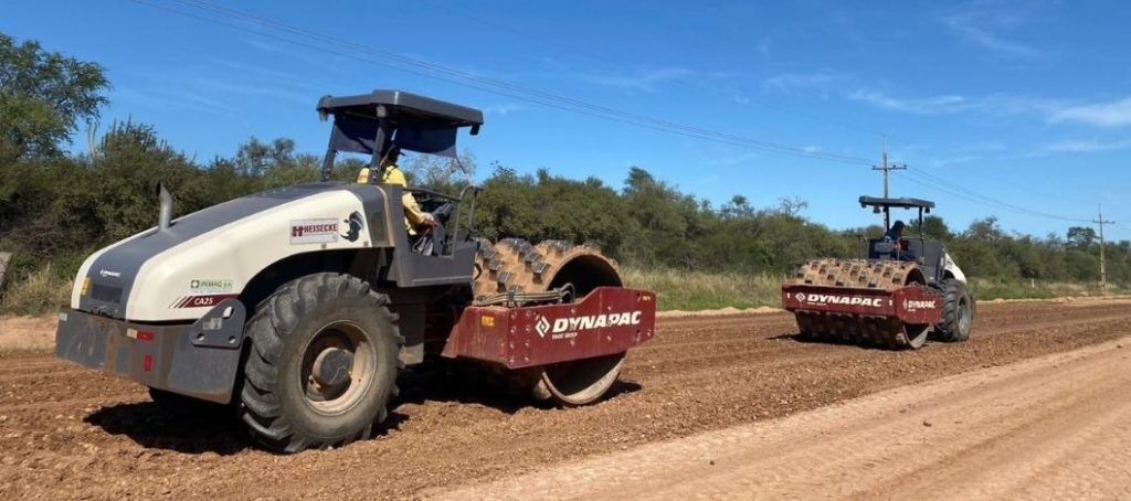 Se reactivaron obras en la Ruta de la Leche Se reactivaron obras en la Ruta de la Leche
