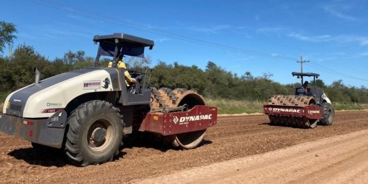 Se reactivaron obras en la Ruta de la Leche Se reactivaron obras en la Ruta de la Leche