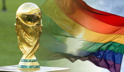 Mundial Qatar 2022 prohibirá utilizar banderas de la comunidad LGBTIQ+